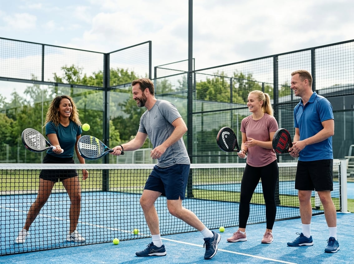 You are currently viewing Sådan får I en god start med padel som fælles aktivitet